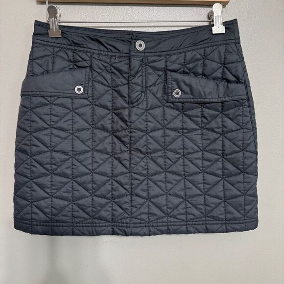 The North Face quilted primoloft down skirt black size 2 - Picture 1 of 7